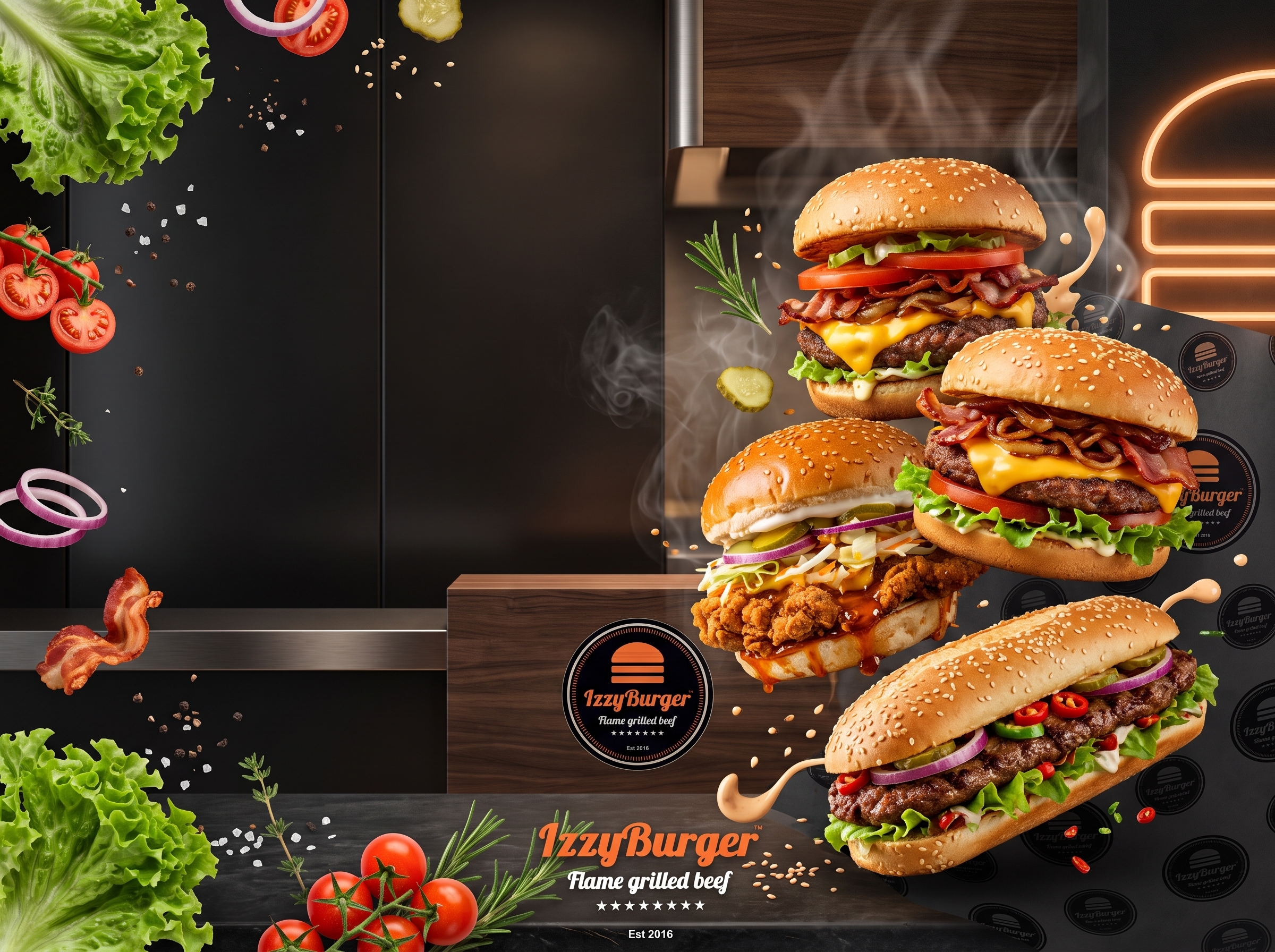 Izzy Burger Campaign